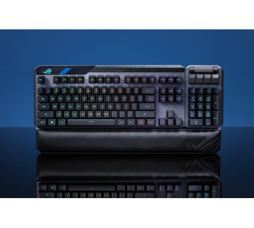 Ігрова клавіатура ASUS ROG CLAYMORE II RD RGB USB/WL Black (90MP01W0-BKUA01)