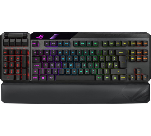 Ігрова клавіатура ASUS ROG CLAYMORE II RD RGB USB/WL Black (90MP01W0-BKUA01)