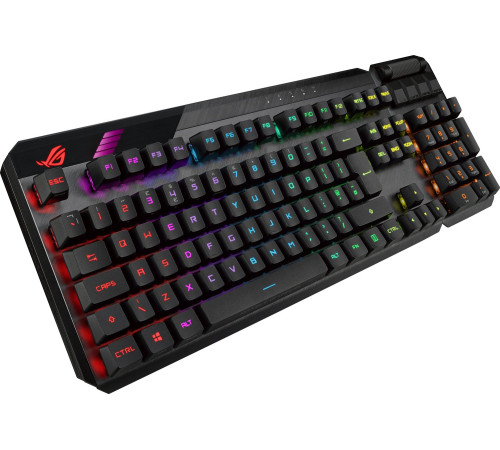 Ігрова клавіатура ASUS ROG CLAYMORE II RD RGB USB/WL Black (90MP01W0-BKUA01)