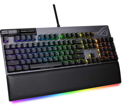 Ігрова клавіатура ASUS ROG Strix Flare II Animate NX Red Ru (90MP02E6-BKRA00)