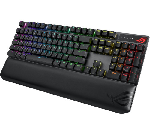 Ігрова клавіатура ASUS ROG Strix Scope NX Red Wireless Deluxe (90MP02I6-BKRA00)