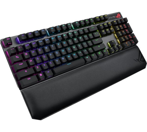 Ігрова клавіатура ASUS ROG Strix Scope NX Red Wireless Deluxe (90MP02I6-BKRA00)