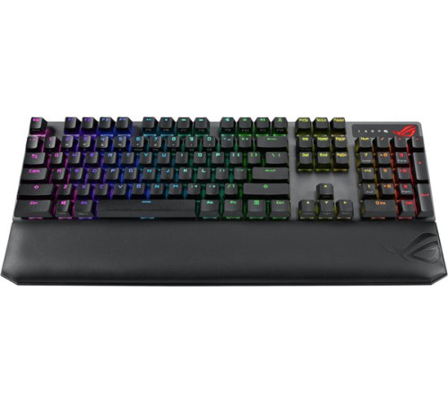 Ігрова клавіатура ASUS ROG Strix Scope NX Red Wireless Deluxe (90MP02I6-BKRA00)