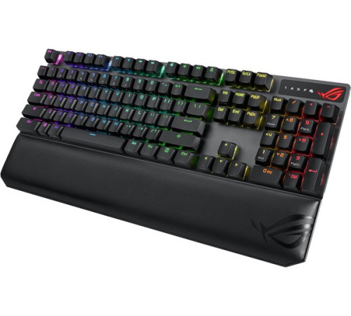 Ігрова клавіатура ASUS ROG Strix Scope NX Red Wireless Deluxe (90MP02I6-BKRA00)