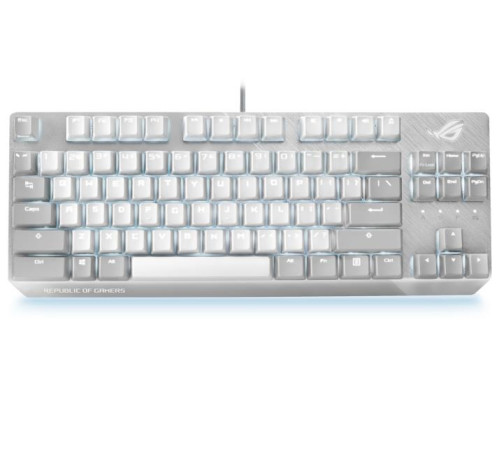 Ігрова клавіатура ASUS ROG Strix Scope NX TKL Moonlight USB EN White (90MP02B6-BKUA00)