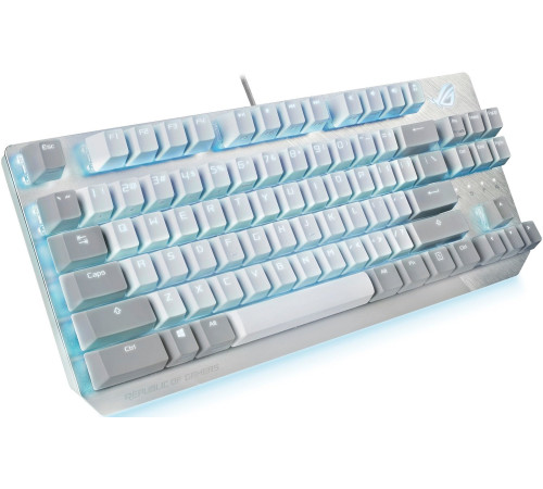 Ігрова клавіатура ASUS ROG Strix Scope NX TKL Moonlight USB EN White (90MP02B6-BKUA00)