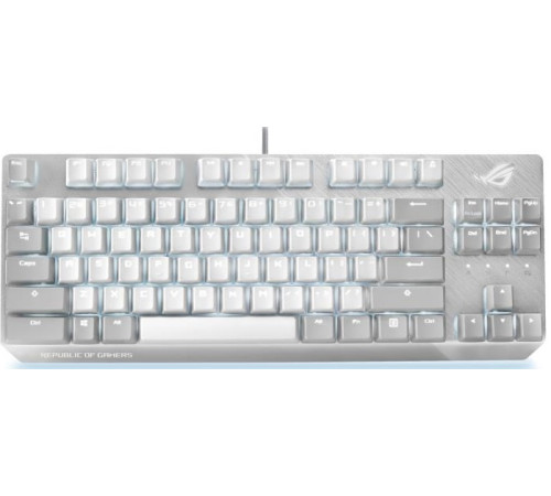 Ігрова клавіатура ASUS ROG Strix Scope NX TKL Moonlight USB EN White (90MP02B6-BKUA00)