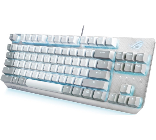 Ігрова клавіатура ASUS ROG Strix Scope NX TKL Moonlight USB EN White (90MP02B6-BKUA00)