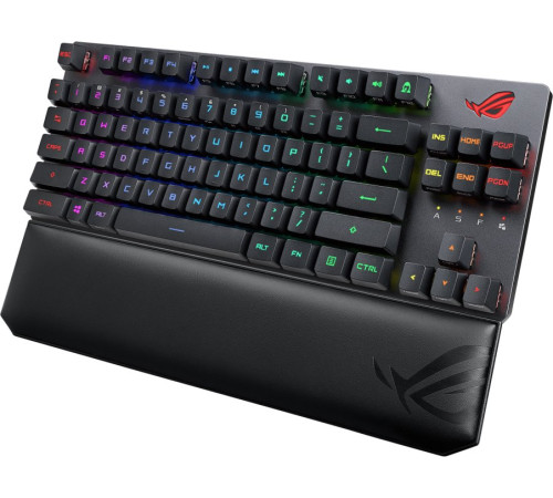 Ігрова клавіатура ASUS ROG Strix Scope RX Red TKL Wireless Deluxe (90MP02J0-BKRA00)