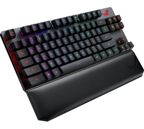Ігрова клавіатура ASUS ROG Strix Scope RX Red TKL Wireless Deluxe (90MP02J0-BKRA00)