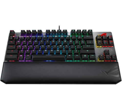 Ігрова клавіатура ASUS ROG Strix Scope NX Red TKL Deluxe (90MP00N6-BKRA00)