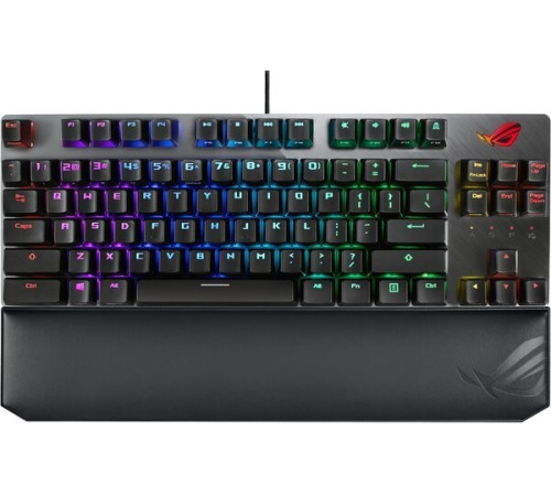 Ігрова клавіатура ASUS ROG Strix Scope NX Red TKL Deluxe (90MP00N6-BKRA00)