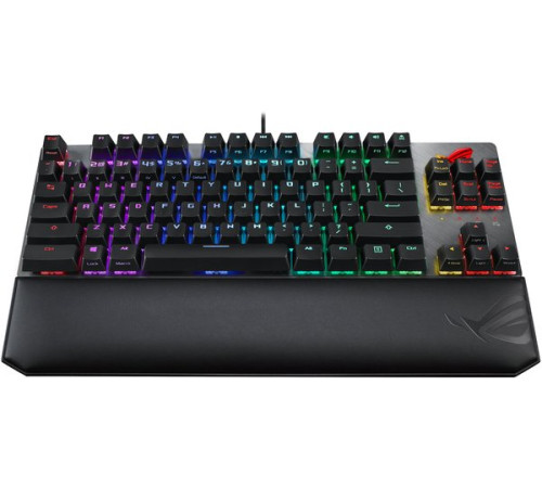 Ігрова клавіатура ASUS ROG Strix Scope NX Red TKL Deluxe (90MP00N6-BKRA00)
