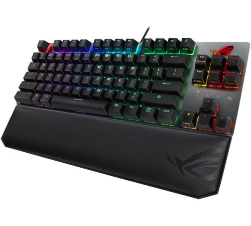 Ігрова клавіатура ASUS ROG Strix Scope NX Red TKL Deluxe (90MP00N6-BKRA00)