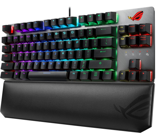 Ігрова клавіатура ASUS ROG Strix Scope NX Red TKL Deluxe (90MP00N6-BKRA00)