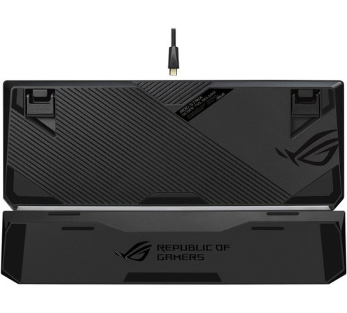 Ігрова клавіатура ASUS ROG Strix Scope NX Red TKL Deluxe (90MP00N6-BKRA00)