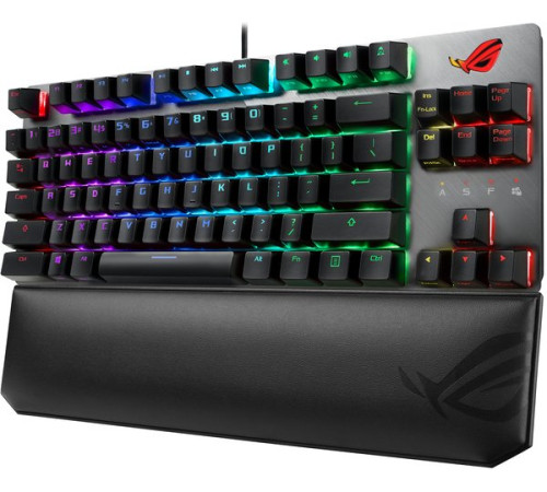 Ігрова клавіатура ASUS ROG Strix Scope NX Red TKL Deluxe (90MP00N6-BKRA00)