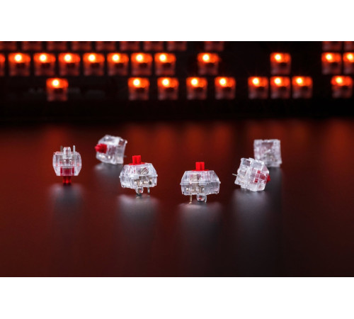 Ігрова клавіатура ASUS ROG Strix Scope NX Red TKL Deluxe (90MP00N6-BKRA00)