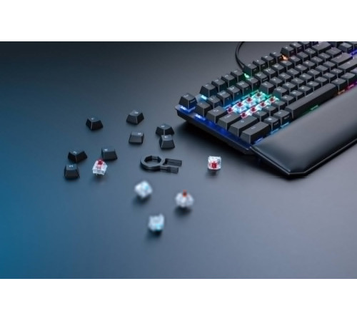 Ігрова клавіатура ASUS ROG Strix Scope NX Red TKL Deluxe (90MP00N6-BKRA00)