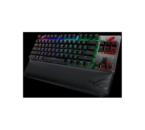 Ігрова клавіатура ASUS ROG Strix Scope NX Red TKL Deluxe (90MP00N6-BKRA00)