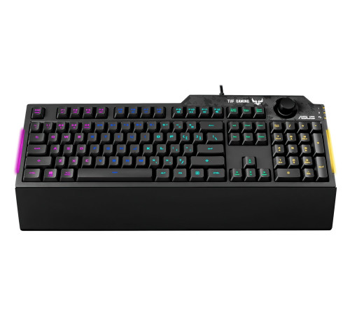 Ігрова клавіатура ASUS TUF Gaming K1 Black Ru (90MP01X0-BKRA00)