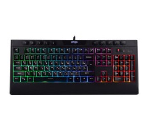 Клавиатура ERGO KB-510 Keyboard ENG/RUS/UKR Чорний