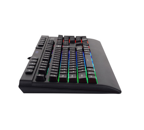 Клавиатура ERGO KB-510 Keyboard ENG/RUS/UKR Чорний