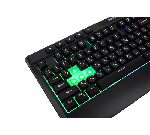 Клавиатура ERGO KB-510 Keyboard ENG/RUS/UKR Чорний