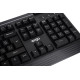 Клавиатура ERGO KB-612 Keyboard ENG/RUS/UKR Чорний