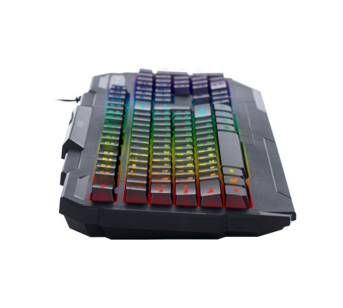 Клавиатура ERGO KB-680 ENG/RUS/UKR Чорний