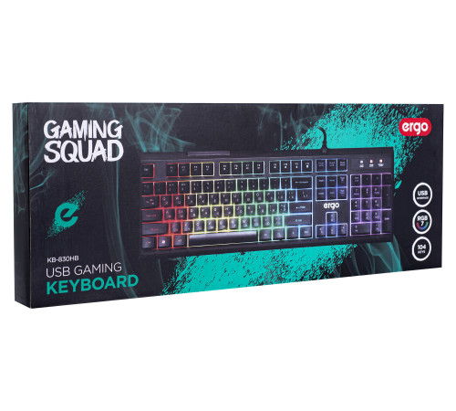 Клавиатура ERGO KB-830HB
