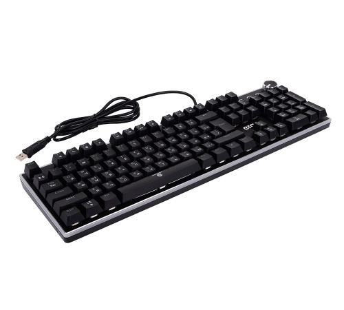 Клавиатура ERGO KB-955, RGB, Blue Switch, чорний