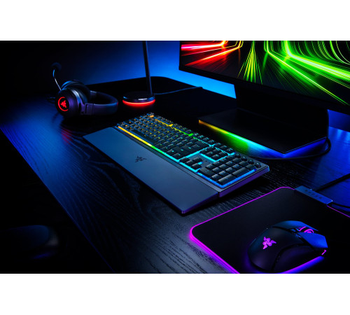 Ігрова клавіатура Razer Ornata V3 X RGB 104key USB RU Black (RZ03-04470800-R3R1)
