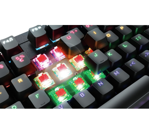 Игровая клавиатура Trust GXT 1863 Thaz USB Black