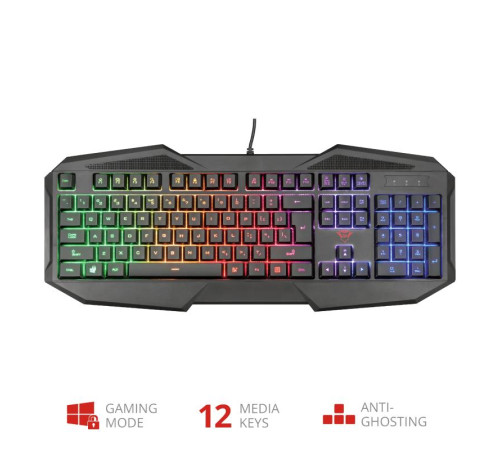 Игровая клавиатура Trust GXT 830-RW Avonn LED BLACK (22511_TRUST)