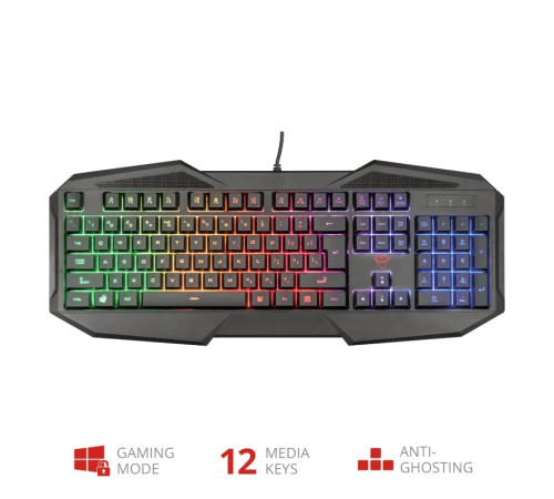 Игровая клавиатура Trust GXT 830-RW Avonn LED BLACK (22511_TRUST)
