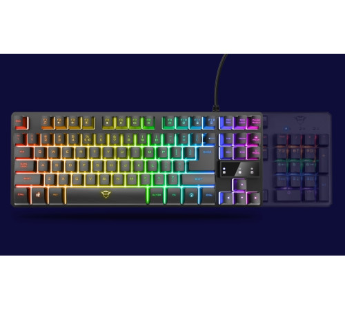 Игровая клавиатура Trust GXT 833 Thado TKL USB Black (23724_TRUST)