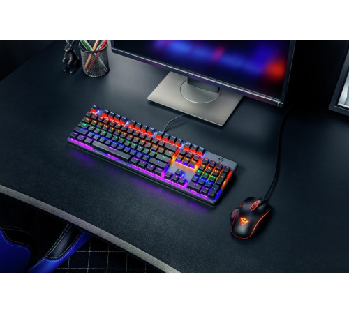 Игровая клавиатура Trust GXT 865 Asta Mechanical USB Black (22630_TRUST)