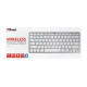 Клавіатура Trust Nado BT White (23746_TRUST)
