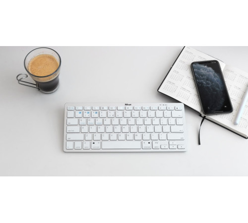 Клавіатура Trust Nado BT White (23746_TRUST)
