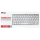 Клавіатура Trust Nado BT White (23746_TRUST)
