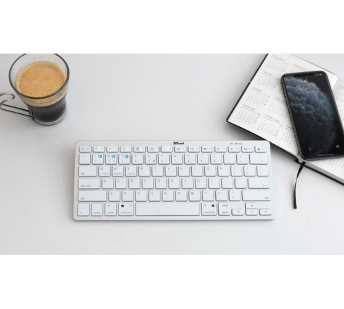 Клавіатура Trust Nado BT White (23752_TRUST)