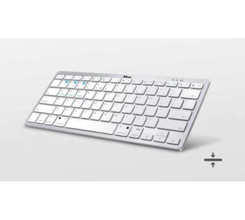 Клавіатура Trust Nado BT White (23752_TRUST)