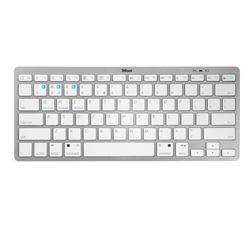 Клавіатура Trust Nado BT White (23752_TRUST)