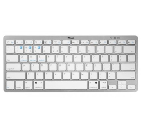 Клавіатура Trust Nado BT White (23752_TRUST)
