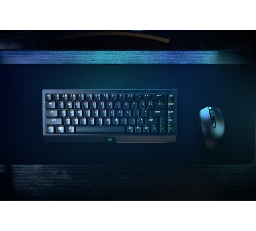Ігрова клавіатура Razer BlackWidow V3 Mini HyperSpeed Yellow Phantom Ed. WL/BT/USB US RGB, Black (RZ03-03891900-R3M1)