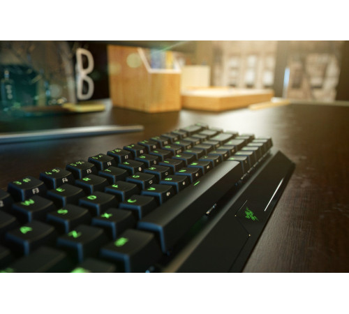 Ігрова клавіатура Razer BlackWidow V3 Mini HyperSpeed Green Switch WL/BT/USB RU RGB, Black (RZ03-03891600-R3R1)