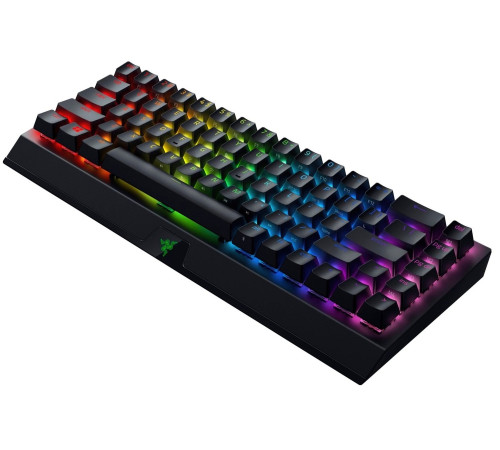 Ігрова клавіатура Razer BlackWidow V3 Mini HyperSpeed Green Switch WL/BT/USB RU RGB, Black (RZ03-03891600-R3R1)