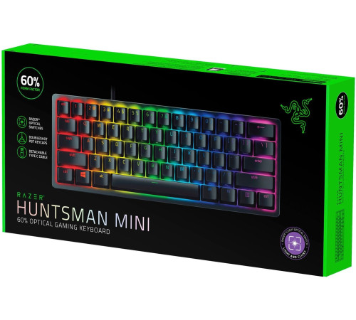 Ігрова клавіатура Razer Huntsman Mini Red Switch US Layout (RZ03-03390200-R3M1)