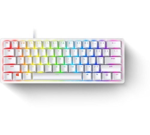 Ігрова клавіатура Razer Huntsman Mini Mercury Edition Purple Switch US Layout (RZ03-03390300-R3M1)